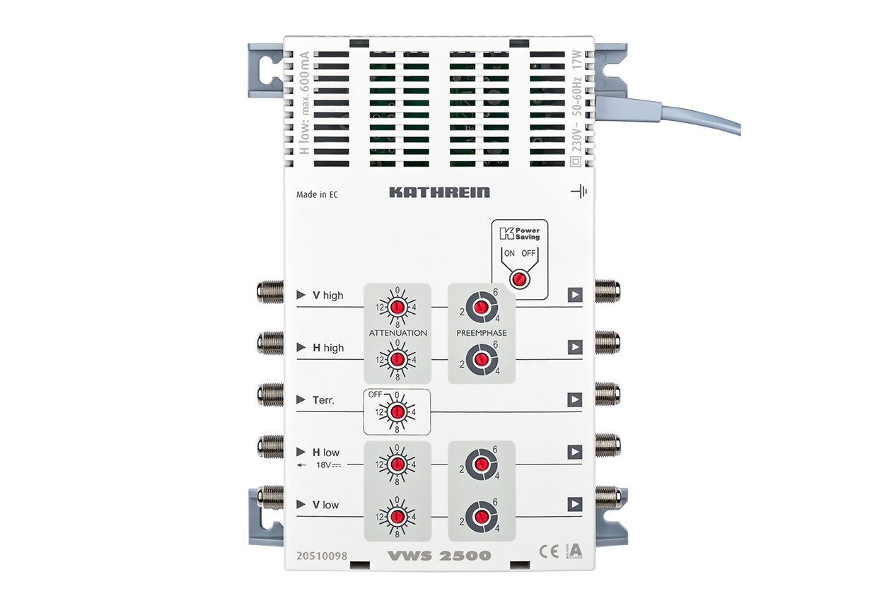 Kathrein VWS 2500 Multischalter-Verstärker mit Netzteil