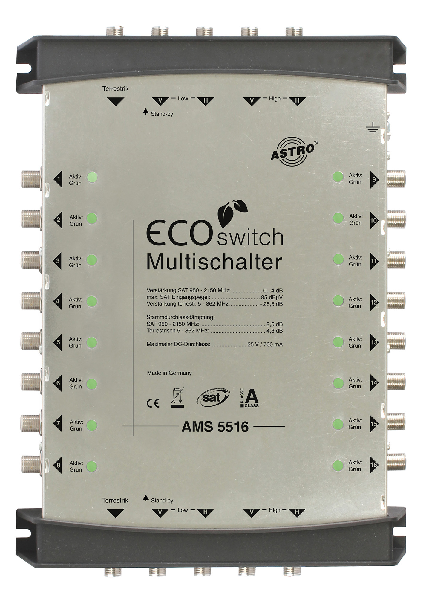 Astro Strobel AMS 5516 Ecoswitch Multischalter Kask-Erweitg 5 in 16