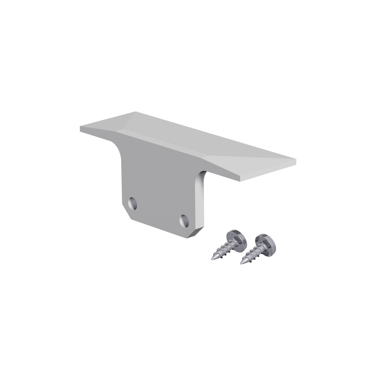 EVN Lichttechnik APTE EAP EB Alu-End-Abschlussplatte T-Form