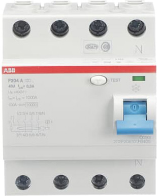 ABB Stotz S&J F204A-40/0,3 FI-Schutzschalter pro M Compact
