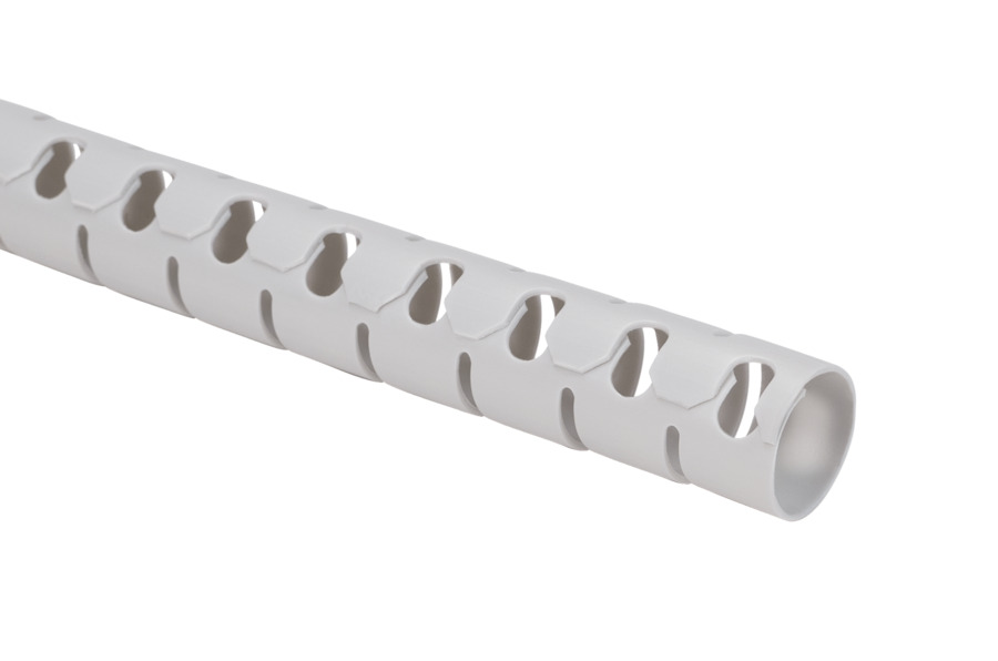 HellermannTyton HWPP25L2 GY+WZ(VE2m) Spiralschlauch +Werkzeug grau