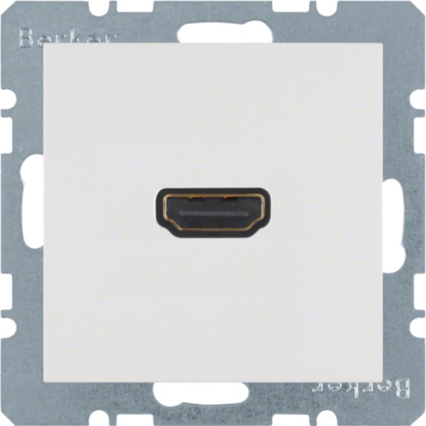 Berker 3315438989 Steckdose High Definition 90Grad polarws gl