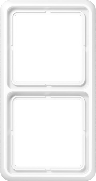 Jung CD 582 WW Rahmen 2-fach aws waage/senkrecht