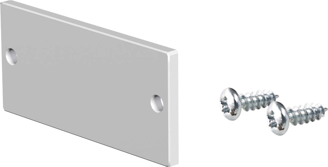 EVN Lichttechnik AP SF EAP Alu-Endabschlussplatte für APSF Profil
