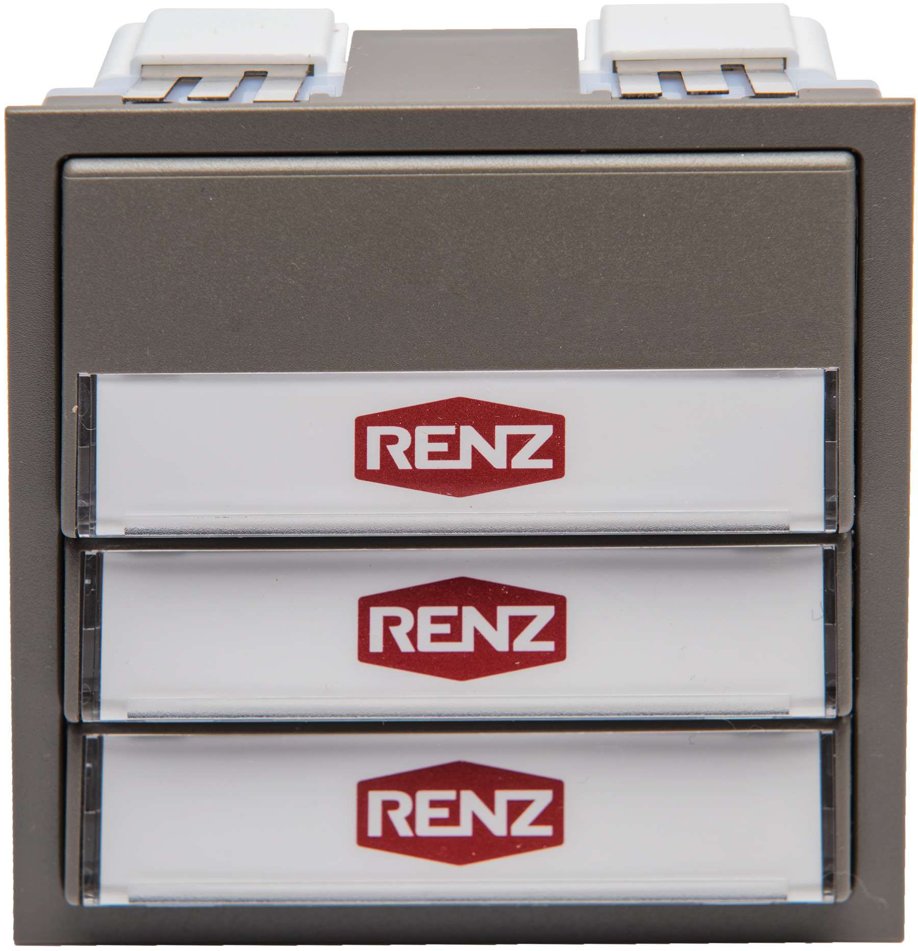 Renz Metallwaren. 97-9-85271 gr Klingelmodul mit 3 Klingeltaster