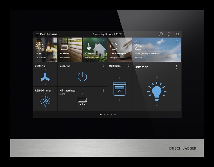 Busch-Jaeger H8236-5B-03 IP-Touch 7"LAN/LAN