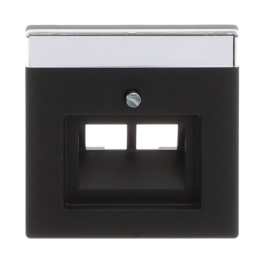 Busch-Jaeger 1803-02-885 Zentralscheibe sw mt f.UAE-Anschlussdo.2f