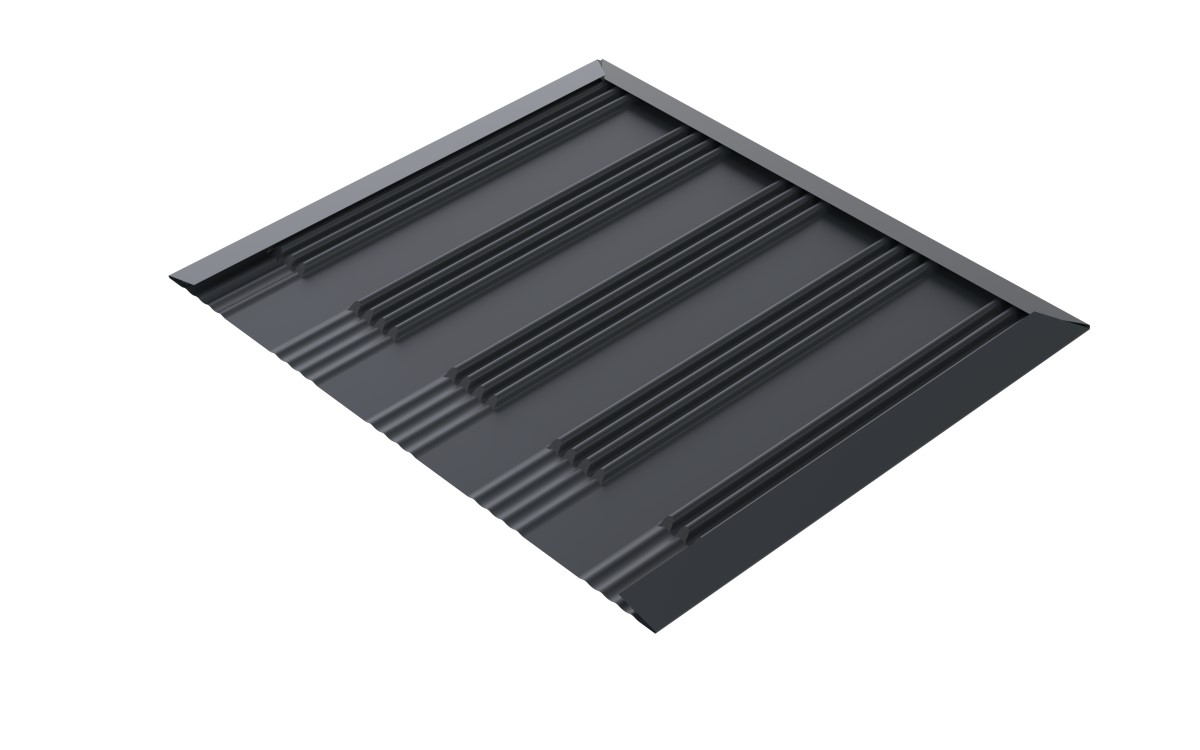 Aerocompact Europe GmbH XM-FCMB Abdeckblech mittelgroß schwarz