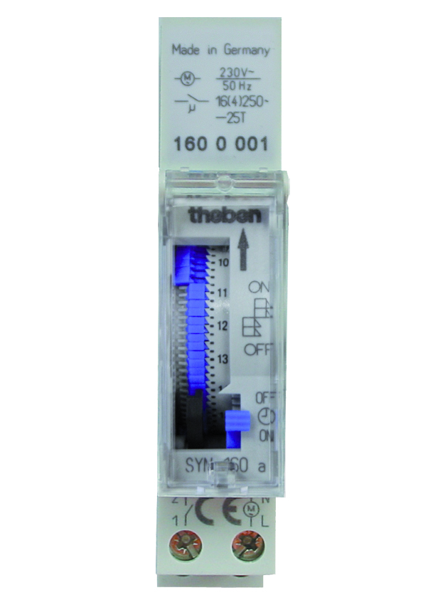 Theben SYN 160a Synchronschaltuhr 1W, Tag