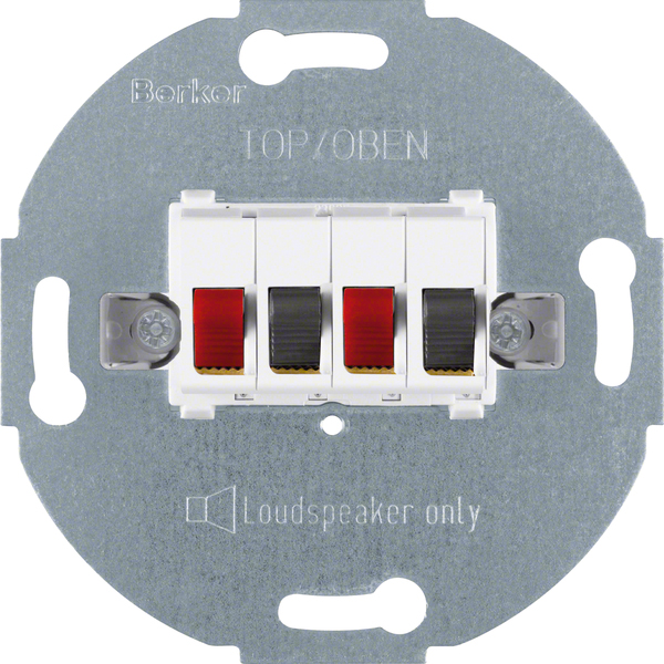 Berker 457309 Lautspr.dose Stereo pws