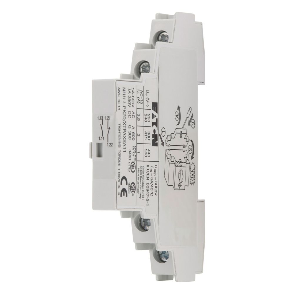 Eaton NHI11-PKZ0 Normal-Hilfsschalter 1S1Ö