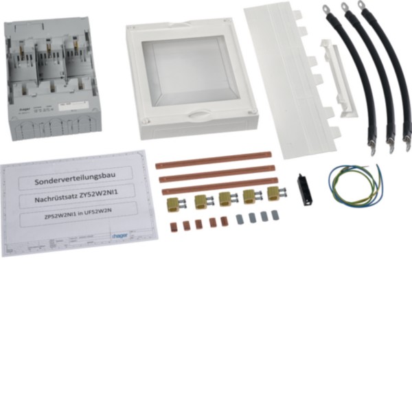 Hager ZY52W2N Bestückungspaket f. UF52W2N + UF33W0N