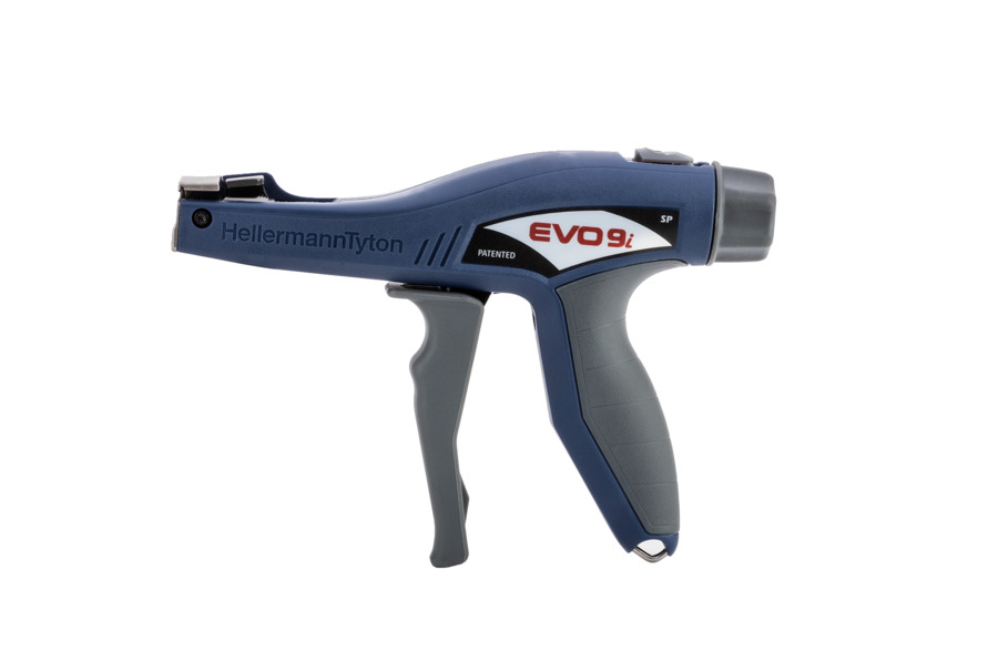 HellermannTyton EVO9iSP-MET/PL-BU Kabelbinderabbindewerkzeug bis 13,5 mm