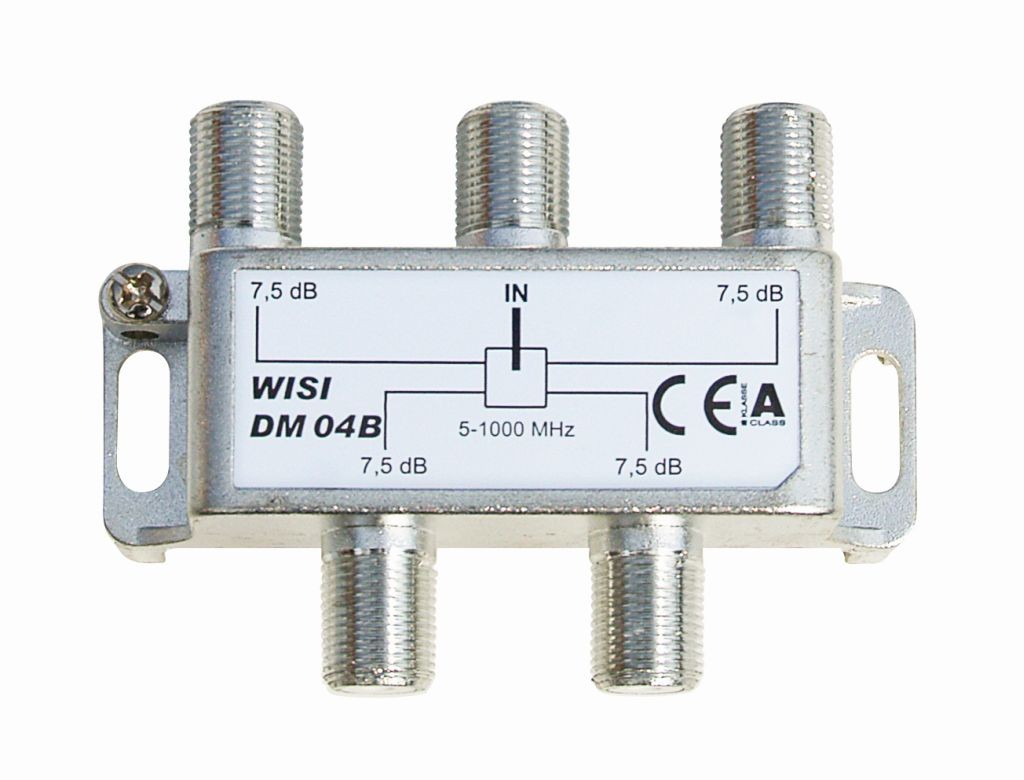 Wisi DM04B Verteiler 4f.