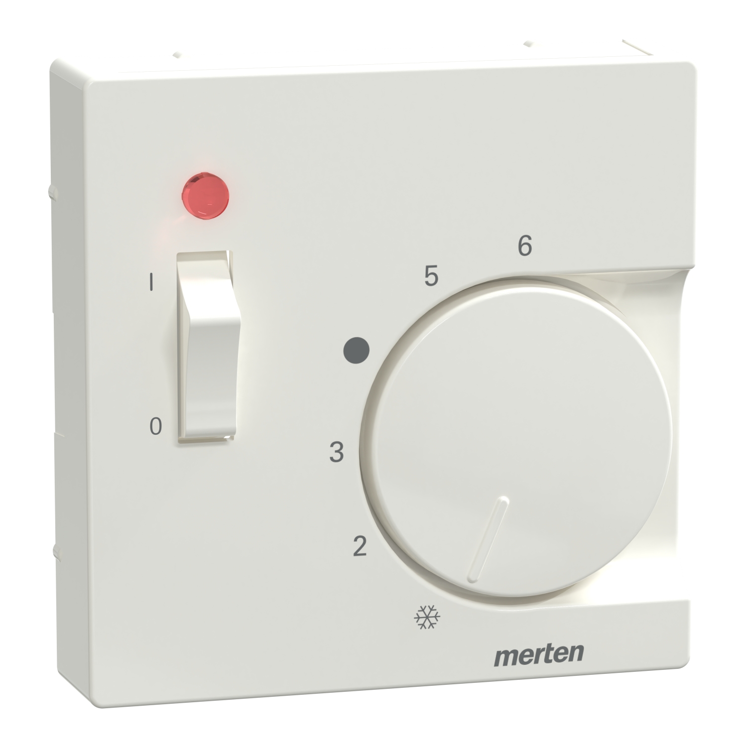 Merten 534819 Zentralplatte pws/gl für RT.- Einsatz