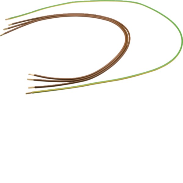 Hager Y89R Abgangskabelbaum 10qmm,4-polig,Stift