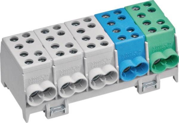 Hager KH45A Hauptleitungsklemme 5pol.