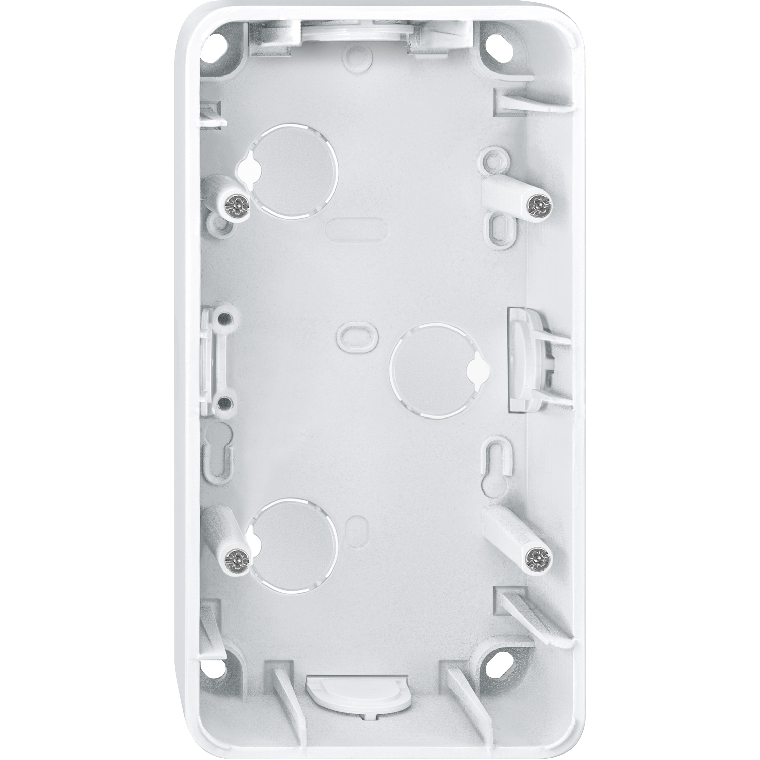 Merten 519219 AP-Gehäuse 2f.pws/gl