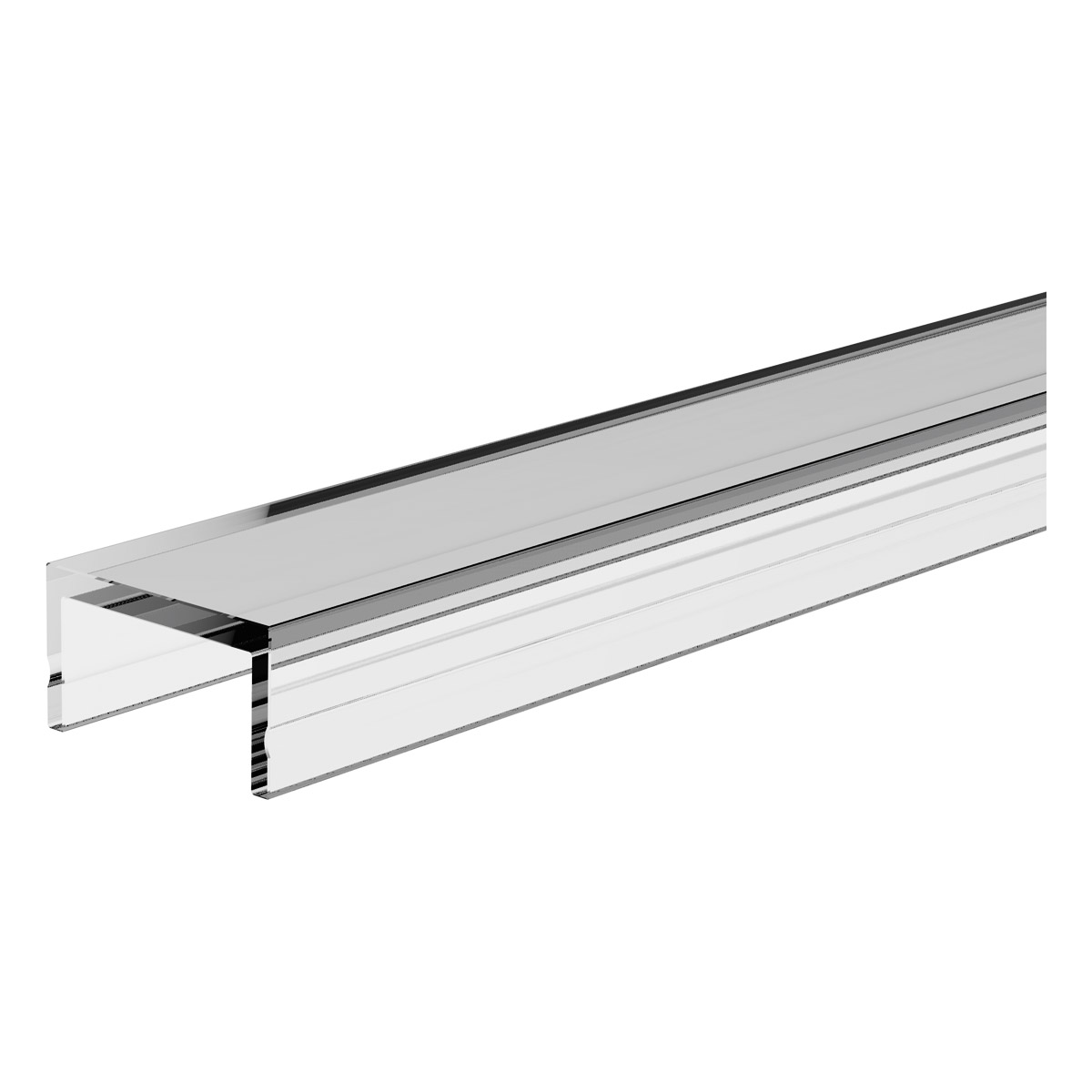 EVN Lichttechnik KAK 200 Kunststoff-Abdeckprofil klar 200cm
