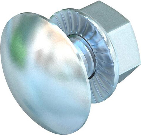 OBO Bettermann Vertr FRSB 6x12 F Flachrundschraube vz