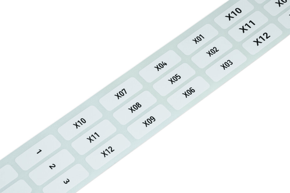 WAGO GmbH & Co. KG 210-808 Etikett ws 9,5x25mm 1500Stck/R.