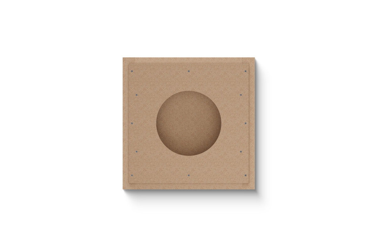 Loxone Einbaugehäuse für 7" Install Speaker