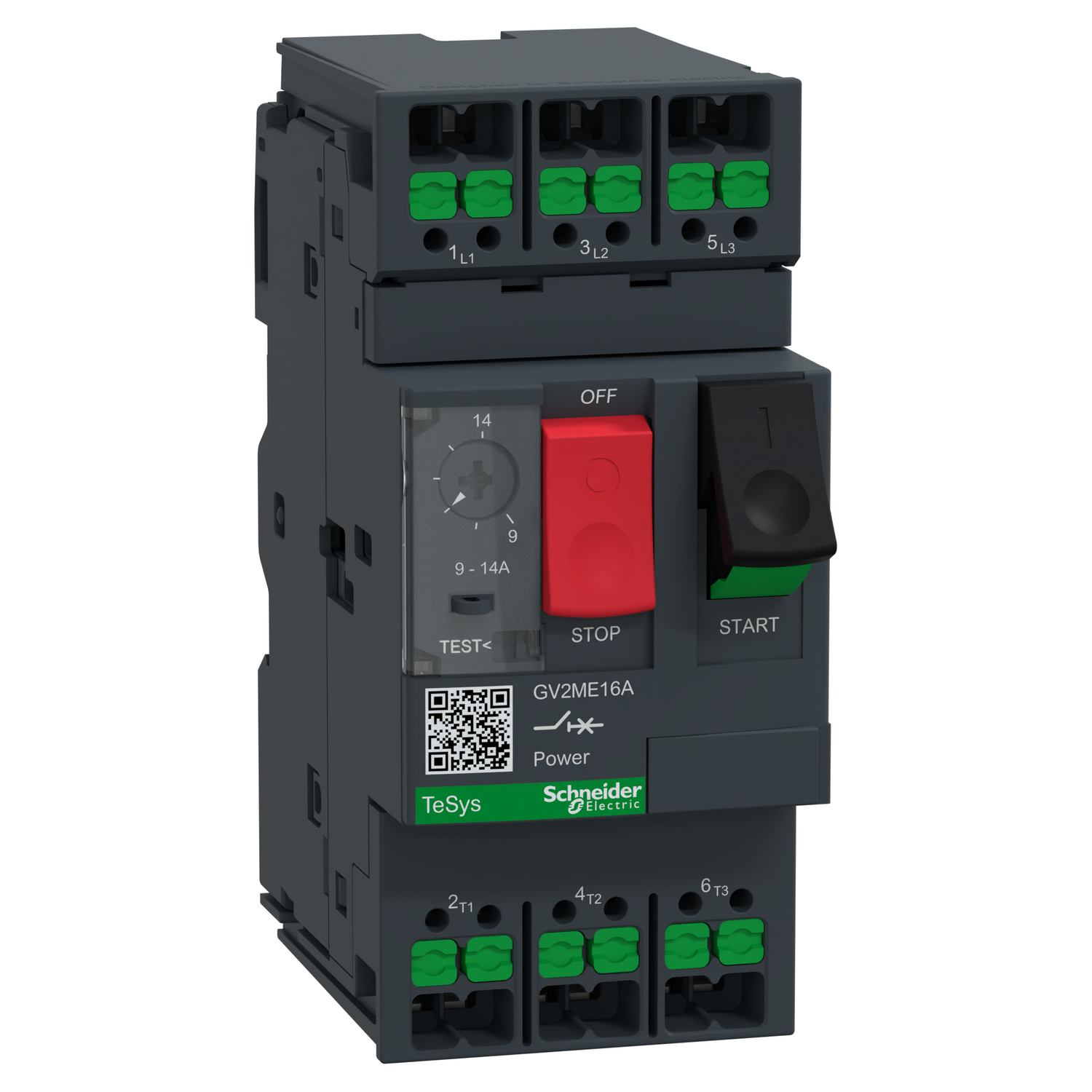Schneider Electric GV2ME16A Motorschutzschalter 9-14A Snapin