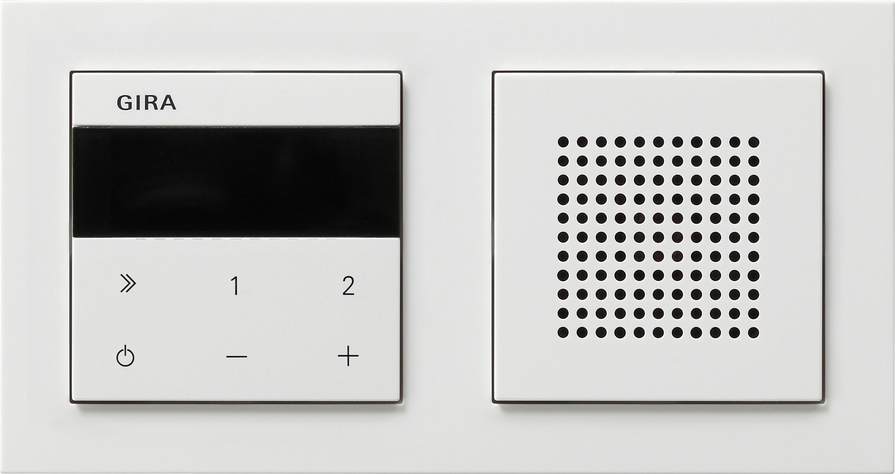 Gira 232029 UP-Radio IP Lautsprecher m. Rahmen E2