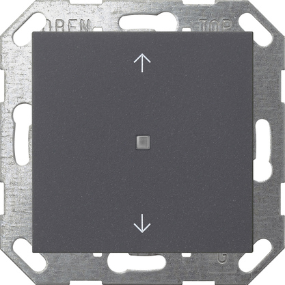 Gira 517228 Taster Wippe KNX, 1f,  Anthrazit