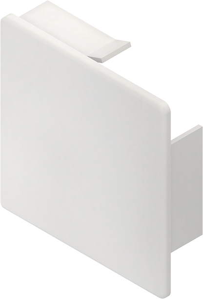 HKL ES6090.3 Endstück rws 60x90 RAL9010