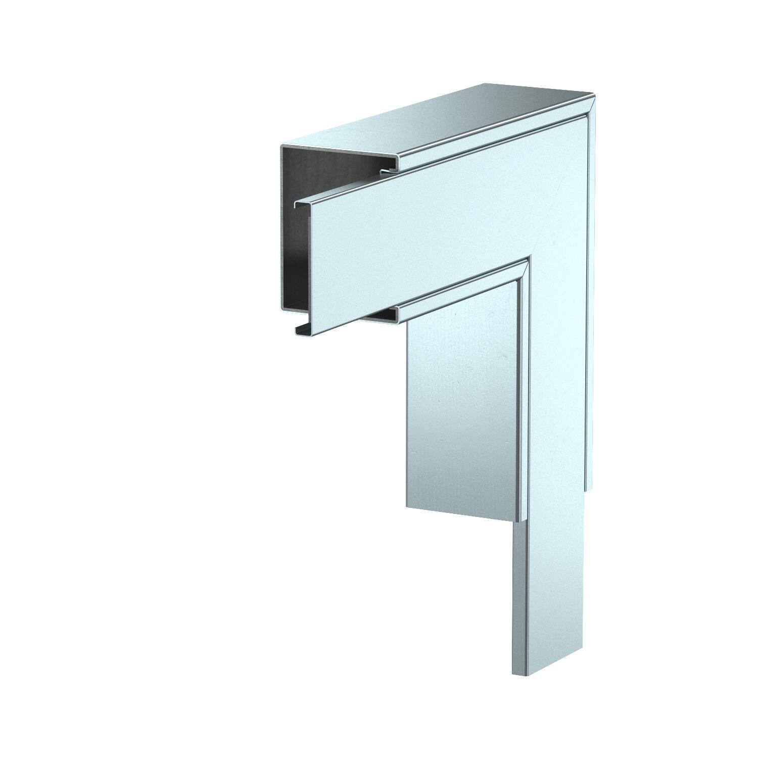 OBO Bettermann Vertr PLM FA 0810 FS Flachwinkel m Brandschutzgewebe