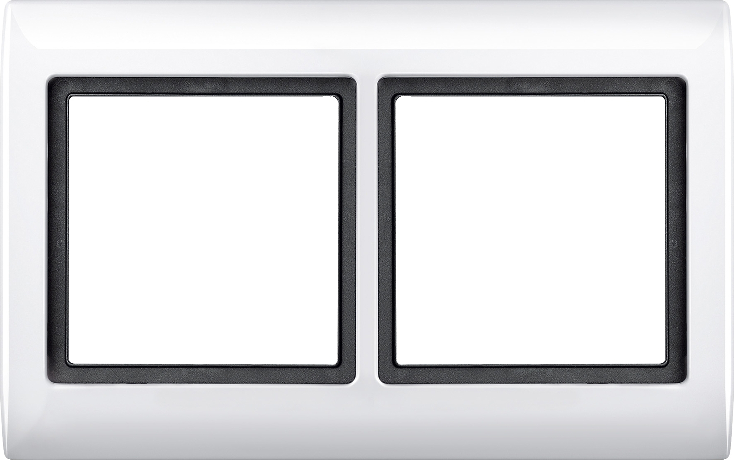 Merten 400219 Rahmen 2f.pws waage/senkrecht