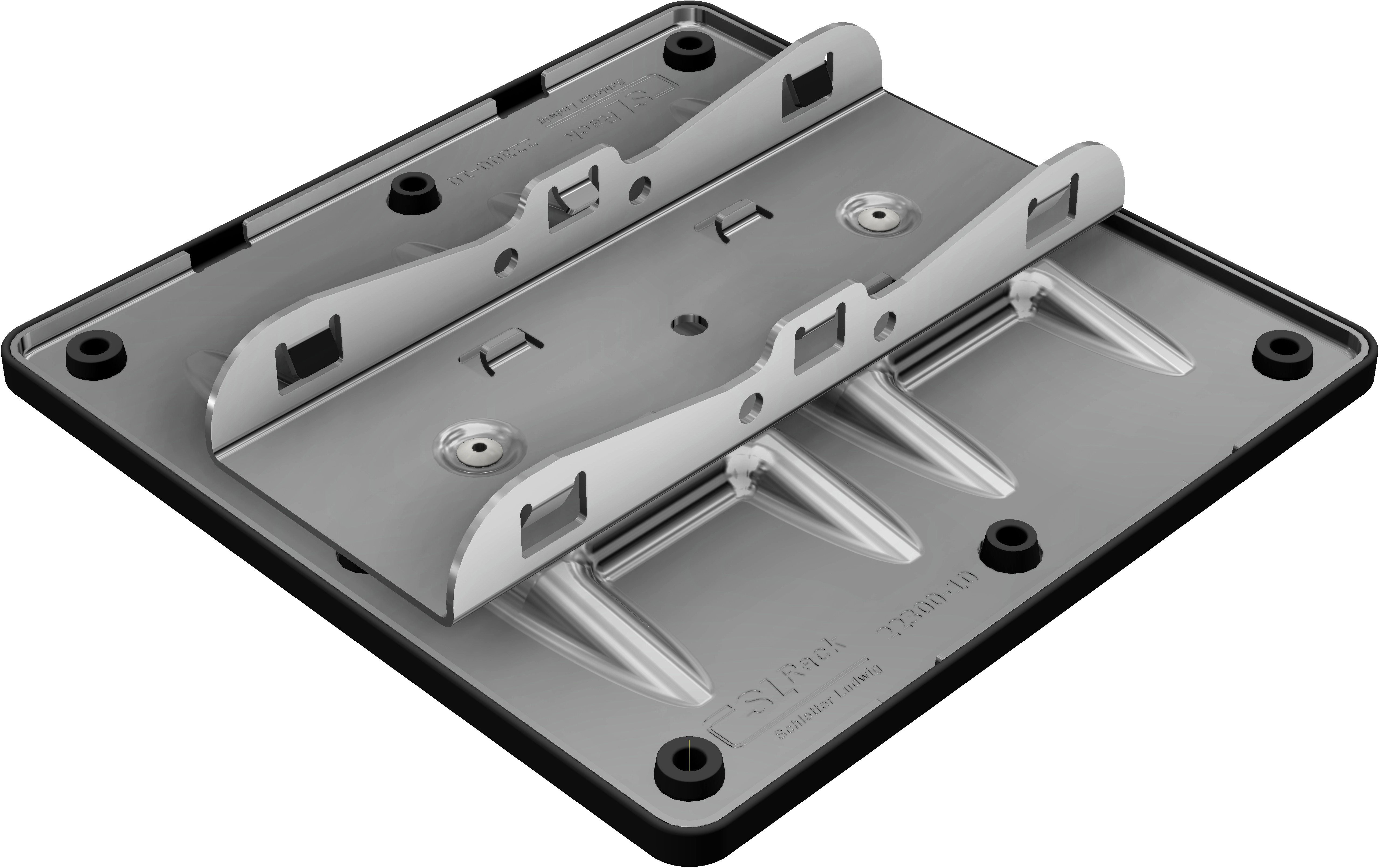 SL Rack 22300-10 Basisplatte EPDM 200x200qmm
