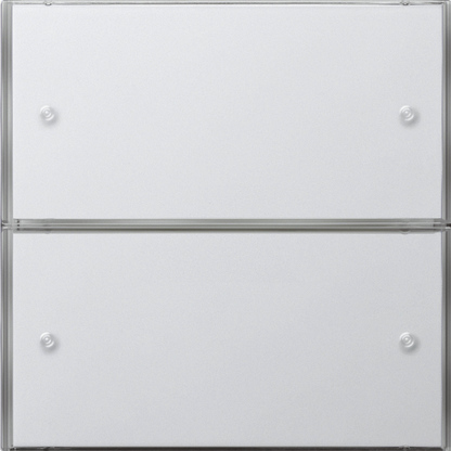 Gira 2032112 KNX Tastsensor 3 Komfort 2-fach, rws