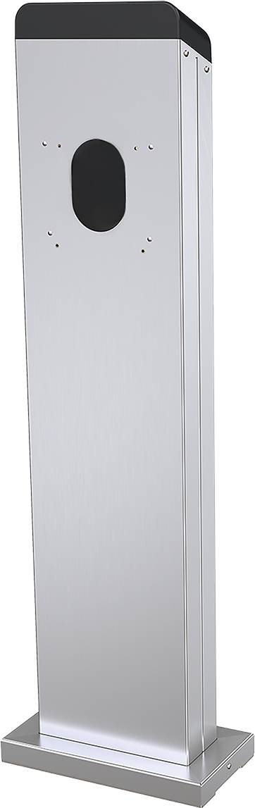 Mennekes E-Mobil. 18558 Edelstahlsaeule fuer AMTRON