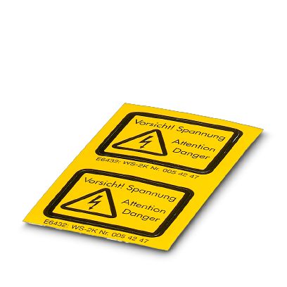 Phoenix Contact WS-2K Warnschild