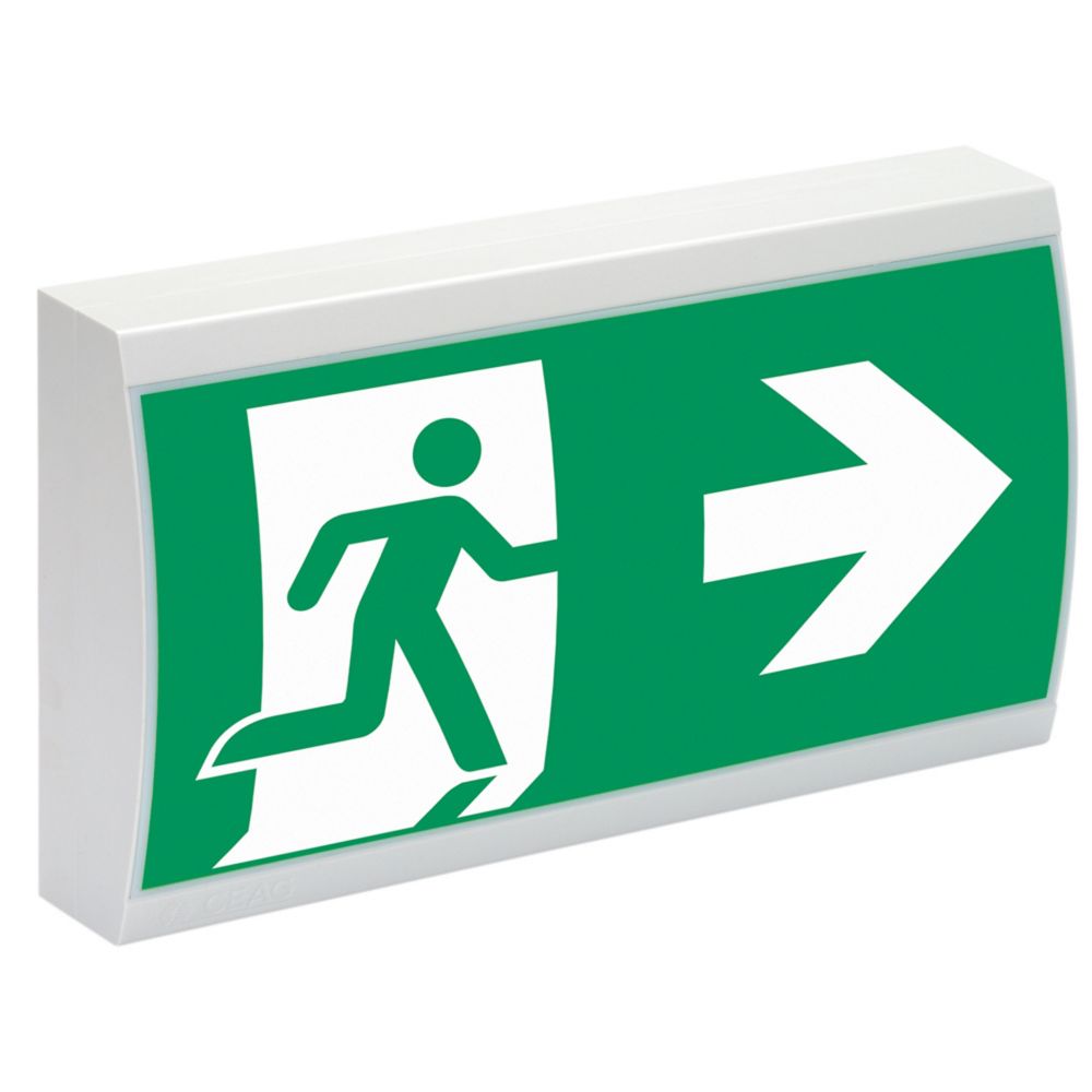 Ceag Notlichtsysteme 29011 LED CG-S Rettungszeichenleuchte LED 4x1W