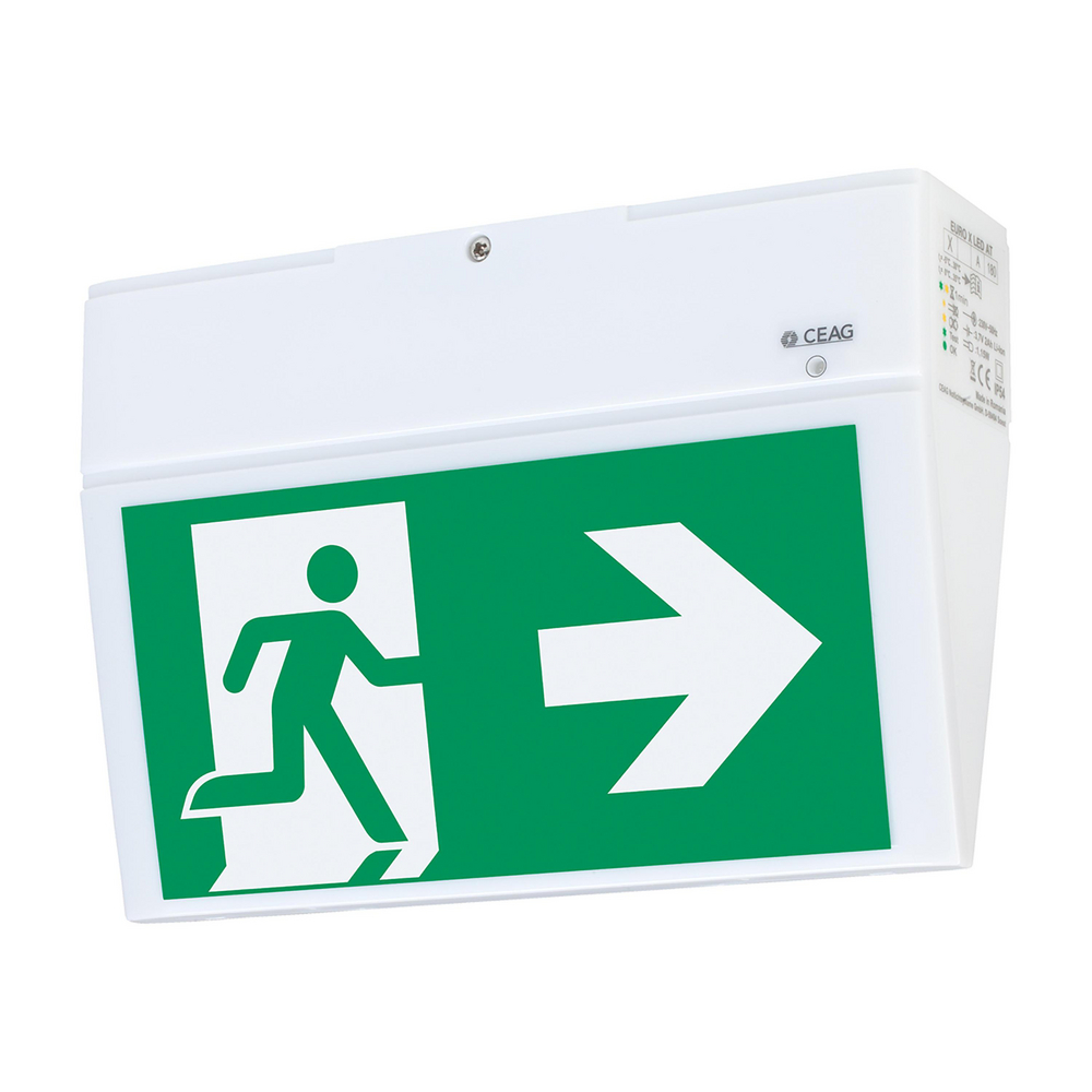 Ceag Notlichtsysteme EURO X LED Einzelbatterie-Leuchte LED 3h IP54