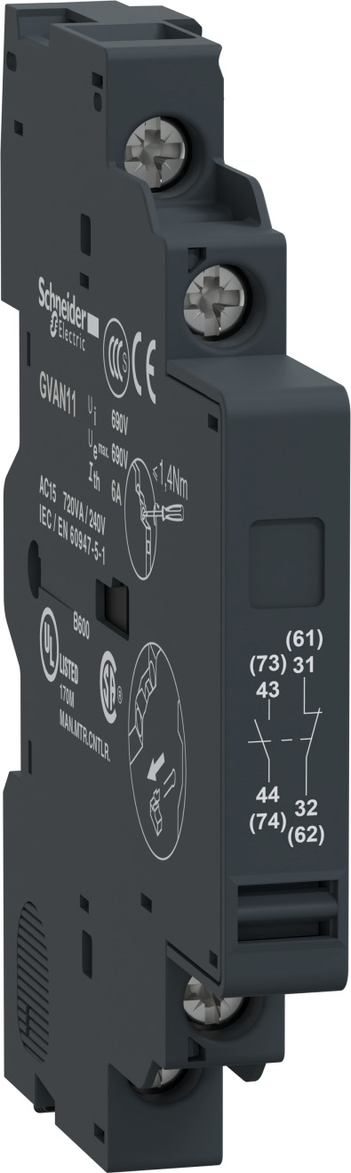 Schneider Electric GVAN11 Hilfsschalter 1S1Ö Anbau