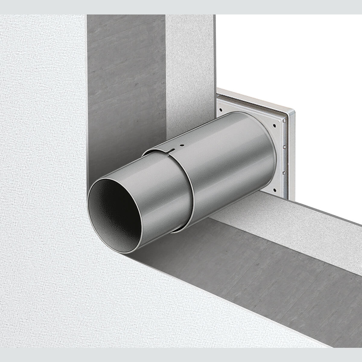 Helios Ventilatoren WES 150 Wandeinbausatz