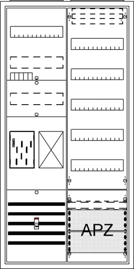 Striebel&John BA27CB Komplettschrank APBKE-IA271Z1R1V5A2