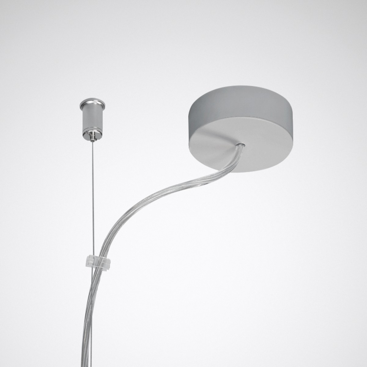 Trilux ZAA/03 Deckenanschlussdose rund si-gr