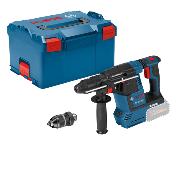 Bosch Power Tools 061191000J Akku-Bohrhammer mit SDS plus