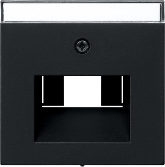 Gira 0284005 Abdeckung sw BSF UAE/IAE+Netzwerk