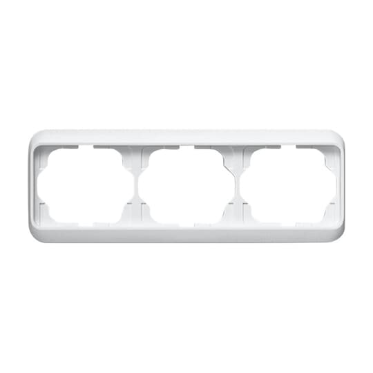 Busch-Jaeger 1723-24G Rahmen 3-fach studioweiß, waage.