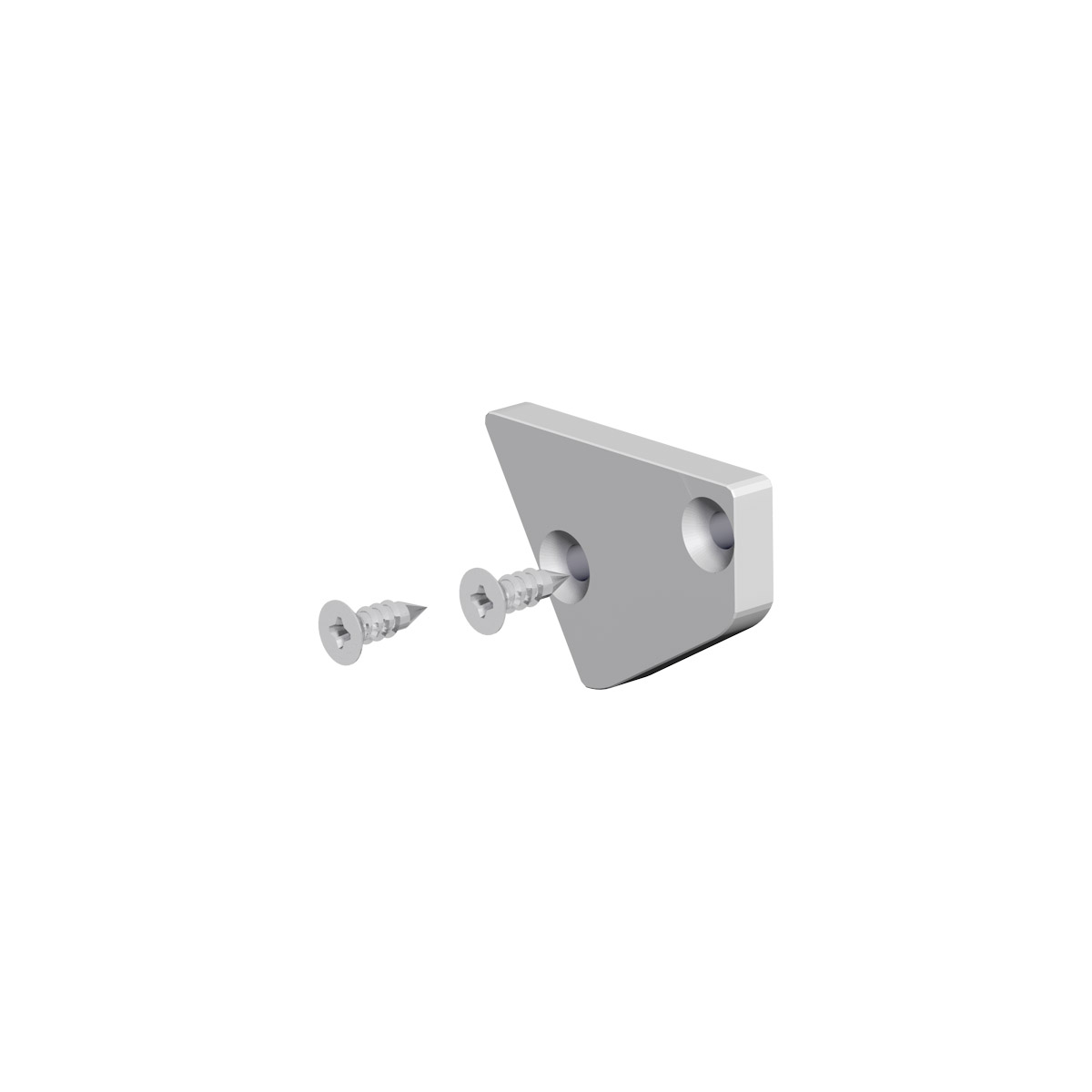 EVN Lichttechnik AP V30 EAP Alu-Endabschlussplatte für APV30 Profil