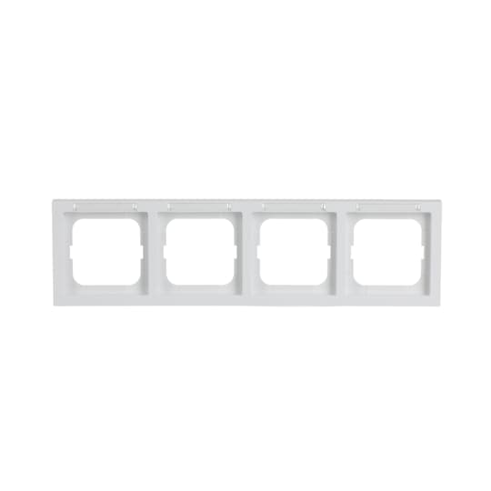 Busch-Jaeger 1734-184 NSK Rahmen 4-fach stws, waag.Beschrift