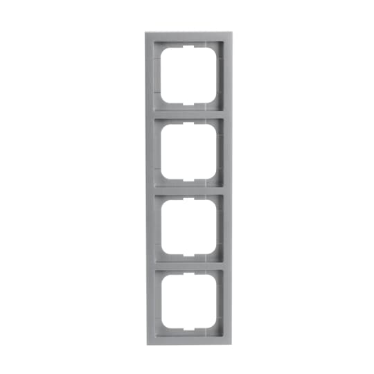 Busch-Jaeger 1724-183K Rahmen 4-fach alusilber, fu.linear