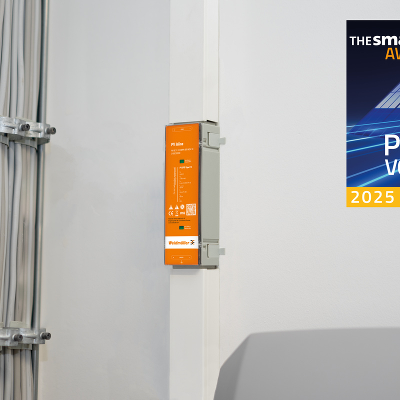 Weidmüller PVI DC 1I#3108220000 Generatoranschlusskasten, 1100 V, 1 MPP, 1 Ein