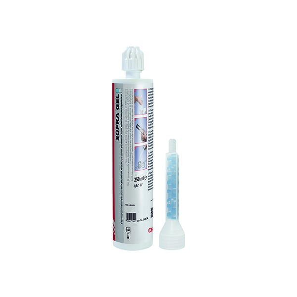 Cellpack SUPRAGEL/250ml/K+M 2-Komp.-Gel a.Silikonbasis Kartu/m.Mischer